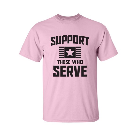 Support Those Who Serve Adult Short Sleeve T-shirt