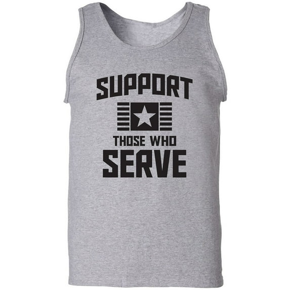 Support Those Who Serve Adult Tank Top