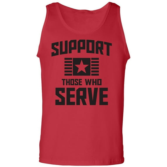 Support Those Who Serve Adult Tank Top