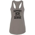 thumbnail image 1 of Support Those Who Serve Racerback Tank, 1 of 2