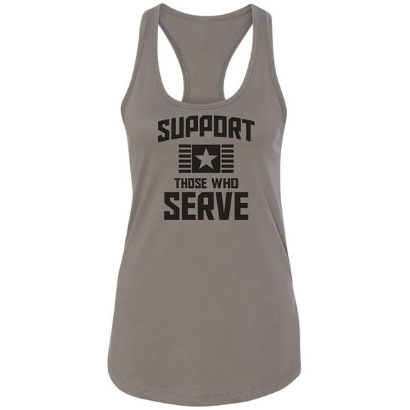 Support Those Who Serve Racerback Tank
