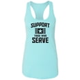 thumbnail image 1 of Support Those Who Serve Racerback Tank, 1 of 3