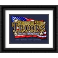thumbnail image 1 of Support Troops 2x Matted 24x20 Black Ornate Framed Art Print by Baldwin, Jim, 1 of 2