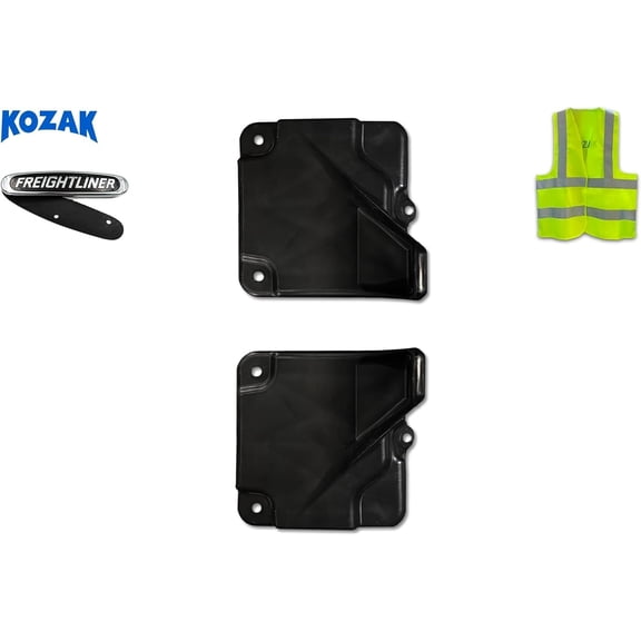 Support Upper & Bottom Brackets 3R, 5R fits Cab Extender Lower Fairing Right Passenger Side for Freightliner Cascadia, Narrow Fairing Version