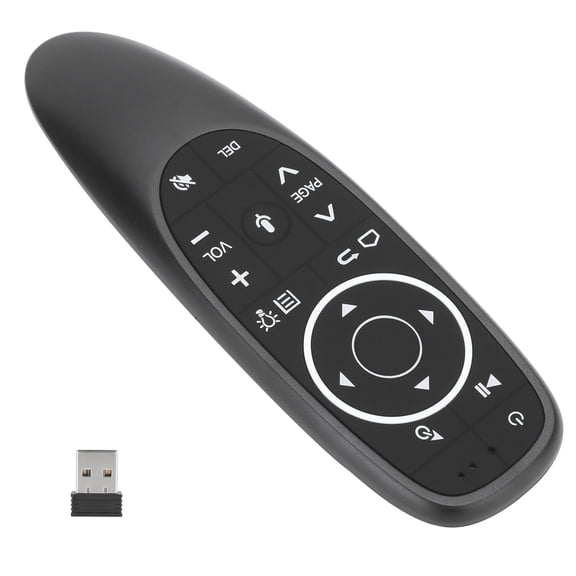 Support Voice Input 2.4G Air Mouse Built-in 6- Gyroscope Sensor 2.4G Wireless Mouse Suitable For Laptop, Smart Television, TV Box