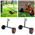 Support Wheels Auxiliary Wheels Mower Support Wheel 2628mm Portable