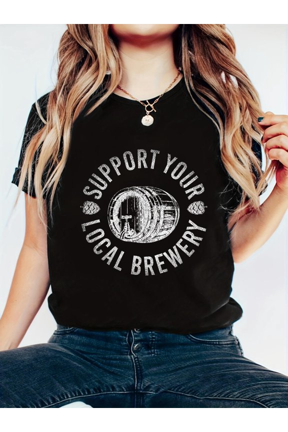 Support Your Local Brewery Craft Beer T-Shirt