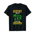 thumbnail image 1 of Support Your Local Cryptid - Cryptozoology T-Shirt, 1 of 5