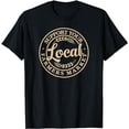 thumbnail image 1 of Support Your Local Farmers Market Design T-Shirt, 1 of 5