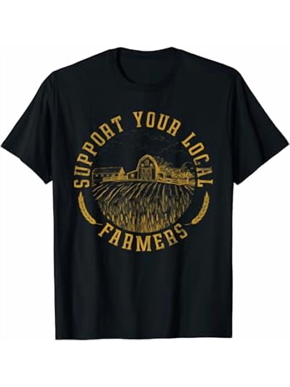 Support Your Local Farmers Vintage T-Shirt