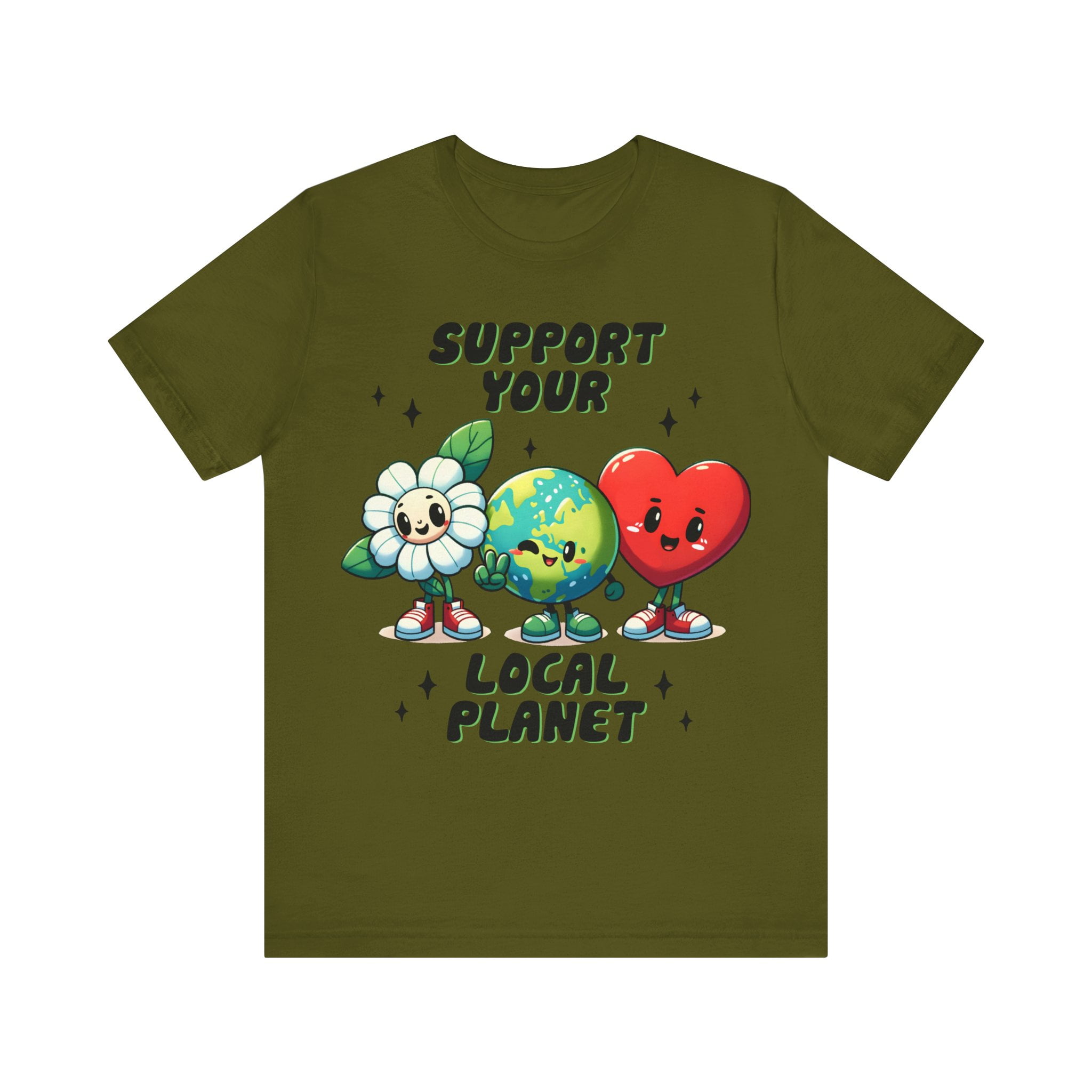 Support Your Local Planet Earth Day Shirt - Walmart.com, image size:2048x2048