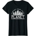 thumbnail image 1 of Support Your Local Planet Global Climate Strike T-Shirt, 1 of 3