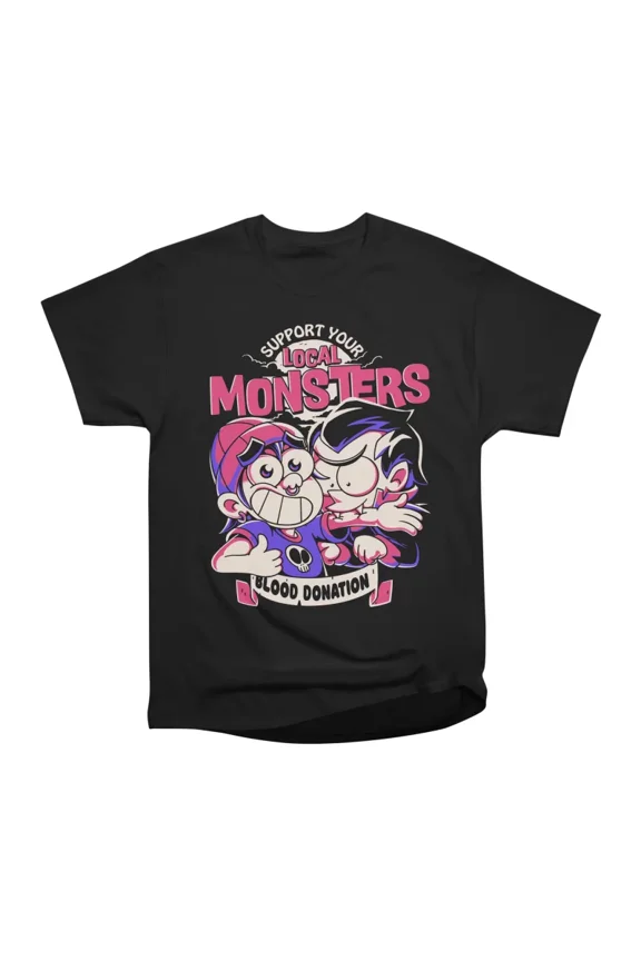 Support Your Local Vampire T-Shirt Tee Gift For Him Merch For Her Apparel For Friend