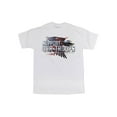 thumbnail image 1 of Support our troops United States of America T shirt, White, L, 1 of 1