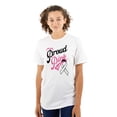 thumbnail image 1 of Supporter Breast Cancer Awareness BCA Women's Graphic T Shirt Tees Brisco Brands L, 1 of 5