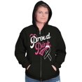 thumbnail image 1 of Supporter Breast Cancer Awareness BCA Zip Hoodie Sweatshirt Women Brisco Brands S, 1 of 6