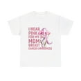 thumbnail image 1 of Supporters Breast Cancer Awareness Wears Pink Ribbon Shirt ID-0629-TLRE, 1 of 6