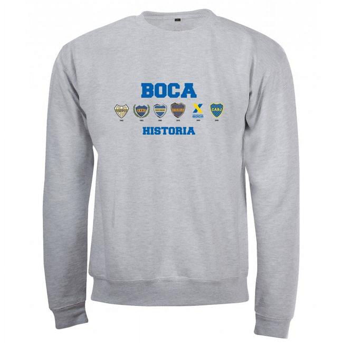 Supportershop Boca Juniors Sweater Historia Logo Grey 2XL Walmart