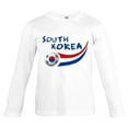 thumbnail image 1 of Supportershop KORTSLSWH-12 South Korea White Long Sleeve Junior T-shirt, 12 Years, 1 of 1