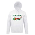 thumbnail image 1 of Supportershop  Portugal White Hooded Mens Sweatshirt - Medium, 1 of 1