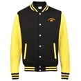 thumbnail image 1 of Supportershop SUP180 Spain Varsity Kids Jacket, Black & Yellow - 5-6 Years, 1 of 1