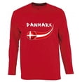 thumbnail image 1 of Supportershop SUP19 Denmark Soccer Long Sleeves T-Shirt, Red - Extra Large, 1 of 1