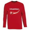 thumbnail image 1 of Supportershop SUP20 Denmark Soccer Long Sleeves T-Shirt, Red - 2XL, 1 of 1