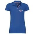 thumbnail image 1 of Supportershop SUP567 France Soccer 2 Stars Women Polo, Navy - Small, 1 of 1