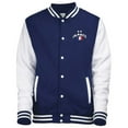thumbnail image 1 of Supportershop SUP595 France 2 Stars Varsity Jacket Kids, 12-13 Years, 1 of 1