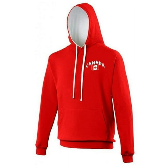 Supportershop SUP767 Canada Hoodie Sweatshirt, 2XL