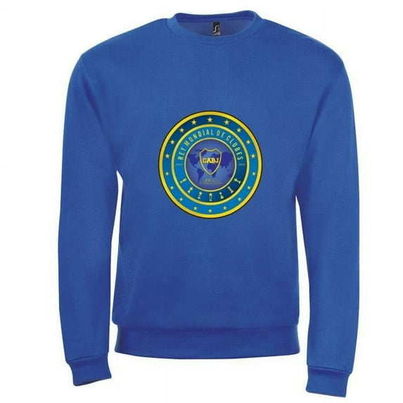 Supportershop SUP817 Boca Rey Del Mundo Juniors Sweater, Blue - 2XL