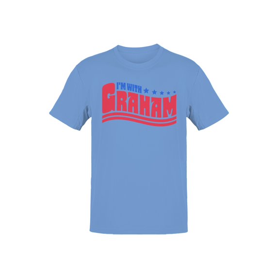 Supporting Graham Patriotic Design Men's T-shirt