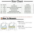 thumbnail image 1 of Supportive Bralettes for Lady V Neck Women's Sports Sleep Bra, Soft Comfy Seamless Stretchy Lace Wirefree Breathable Underwear T-Shirt Brassiere Black L, 1 of 5