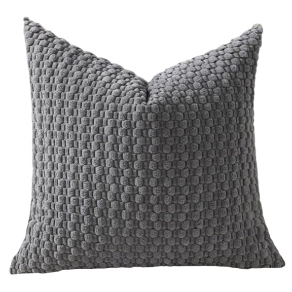 Supportive Corduroy Bubble Cushion Ideal for Neck Relief Relaxation