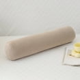 thumbnail image 1 of Supportive Round Body Pillow for Adults, 23.6 Inches, Velvet with Pearl Cotton Fill, Ergonomic Design for Side Sleepers, Removable Washable for Easy Care, 1 of 6