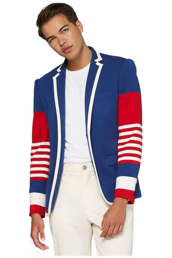 Men's Blazers Supportswear - Dandy Fan - Cobalt Blue - US 40 Blue