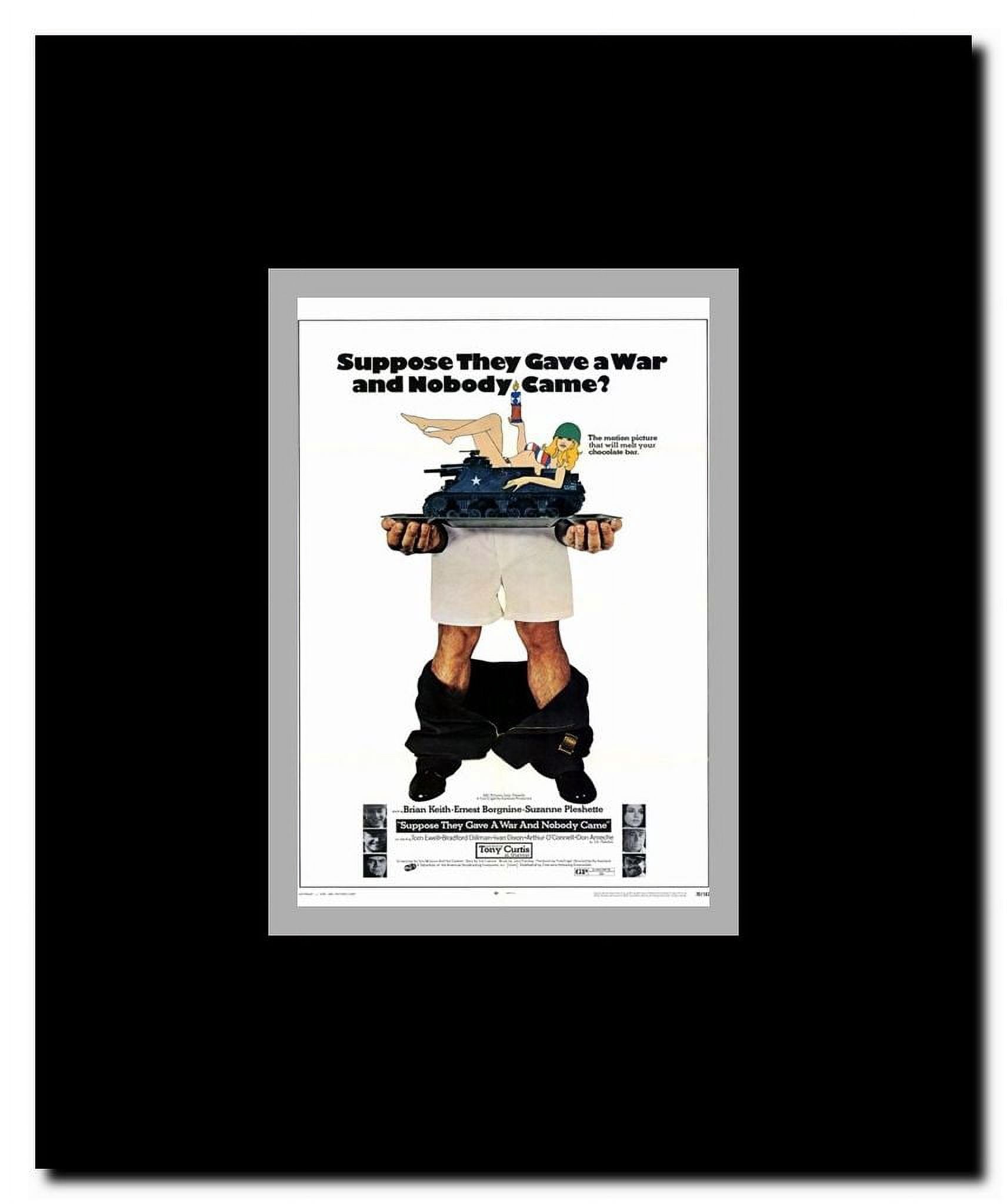 Suppose They Gave a War and Nobody Came Framed Movie Poster