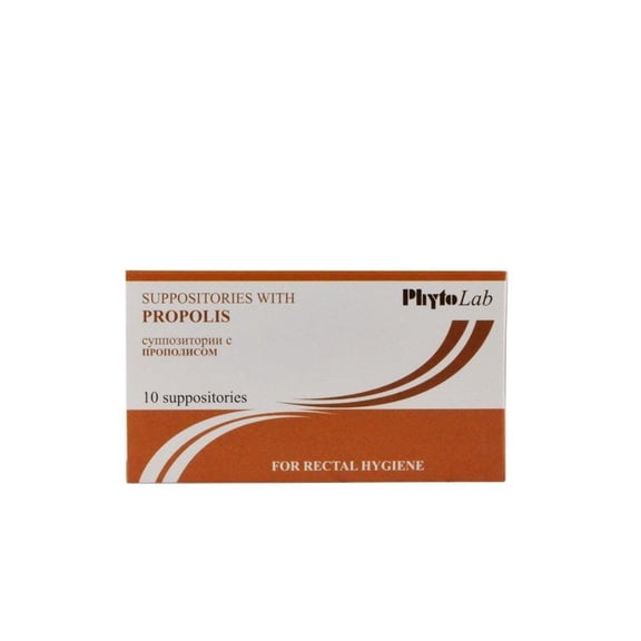 Suppositories with Propolis 10pc