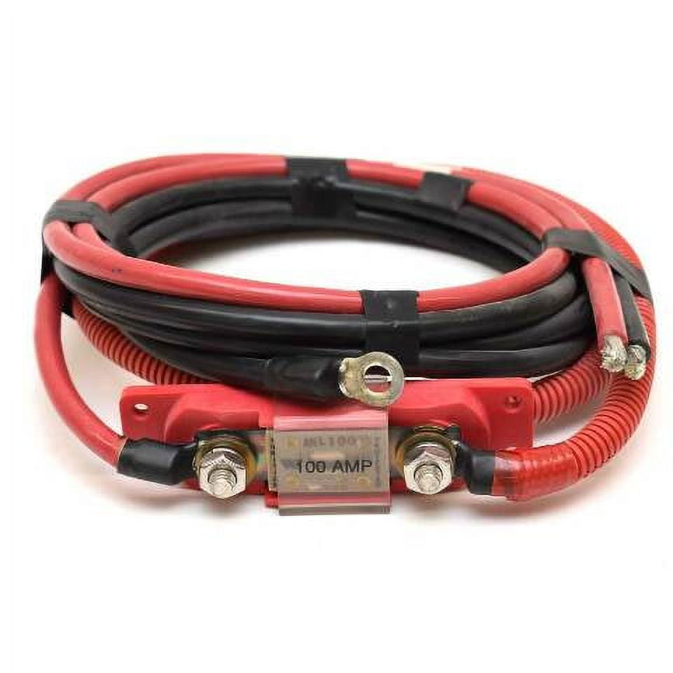 Supra Boat Amplifier Battery Harness 108114 | Inline Fuse Holder 100A 90 Inch