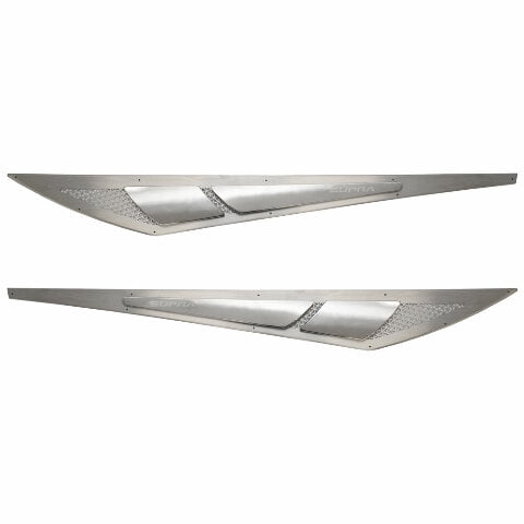 Supra Boat Front Vent Covers 114100 / 114099 | 55 Inch SS (Set of 2)