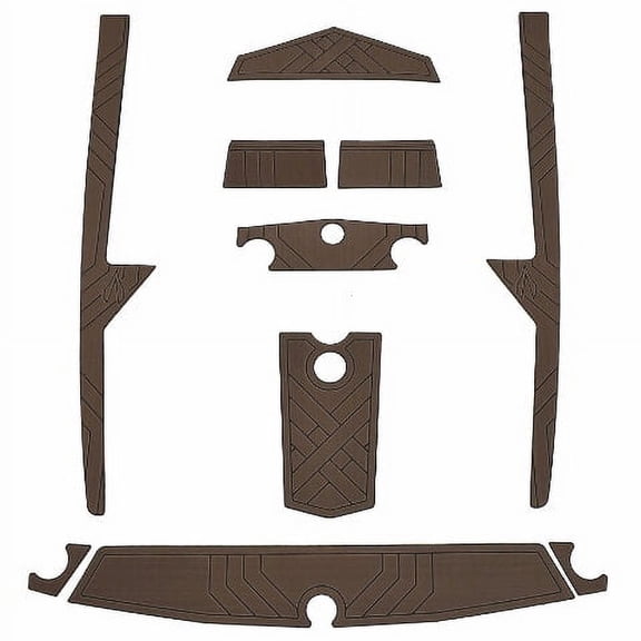 Supra Boat Non-Skid Gunnel Mat Kit 117230 | SA (SH) Chocolate