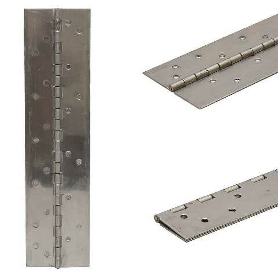 Supra Boat Piano Hinge 12 x 3 Inch 16 Gauge Stainless Steel