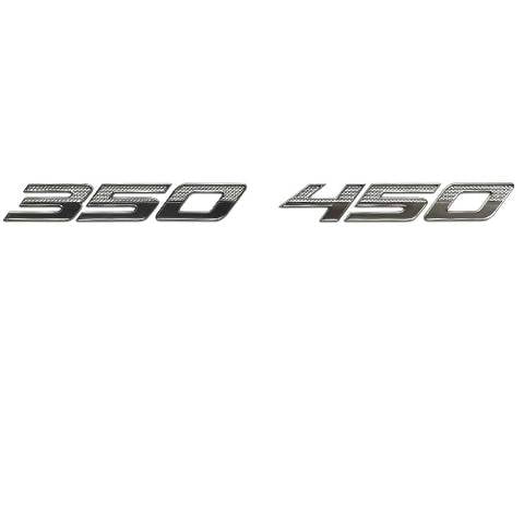 Supra Boat Raised Emblem Decal 30392-03 | 350 / 450 Chrome