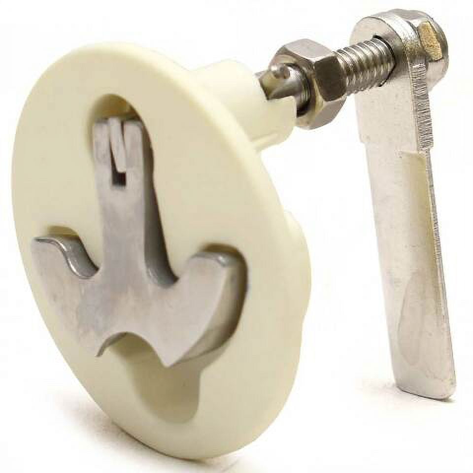 Supra Boat THandle Latch NonLocking 2 Inch White Nylon