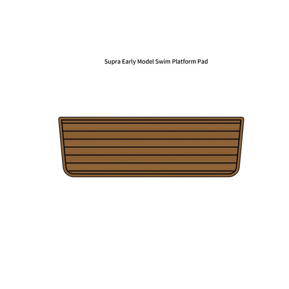 Supra Early Model Swim Platform Step Mat Boat EVA Faux Foam Teak Deck Floor Pad