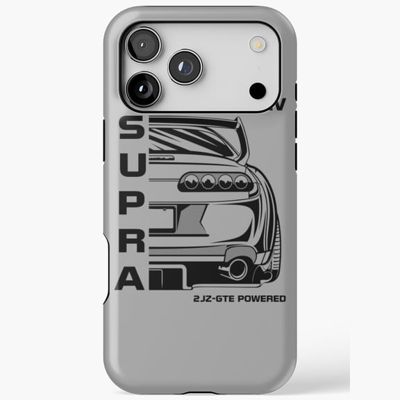 Supra MKIV A80 JDM Sports Car iPhone Case 17 through 11 Pro Max