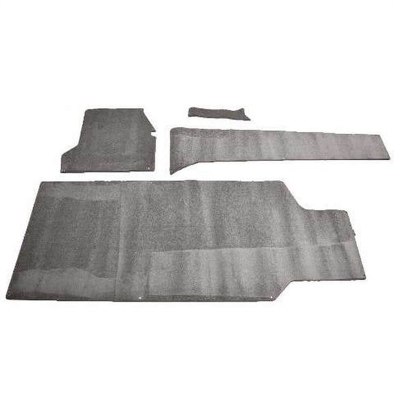 Supra Marine Boat Snap-In Carpet Mats 115183 | Syntec Sterling Gray (Set of 4)