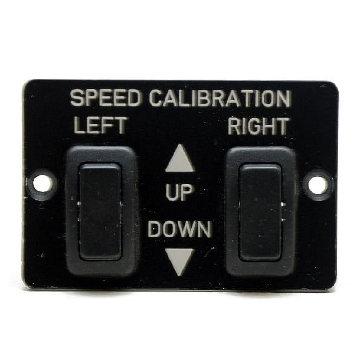 Supra Moomba Boat Switch Panel Speed Calibration 3 x 2 Inch