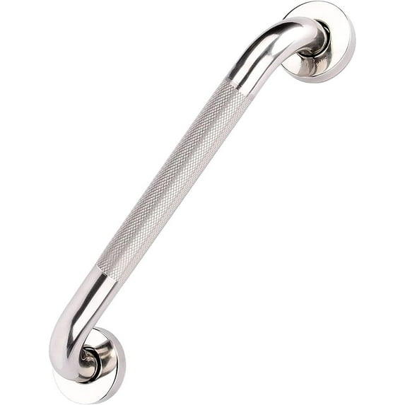 SupreGear 14 in Wall Mounted Grab Bars for Bathtubs and Showers, Anti Slip Stainless Steel Safety Handle
