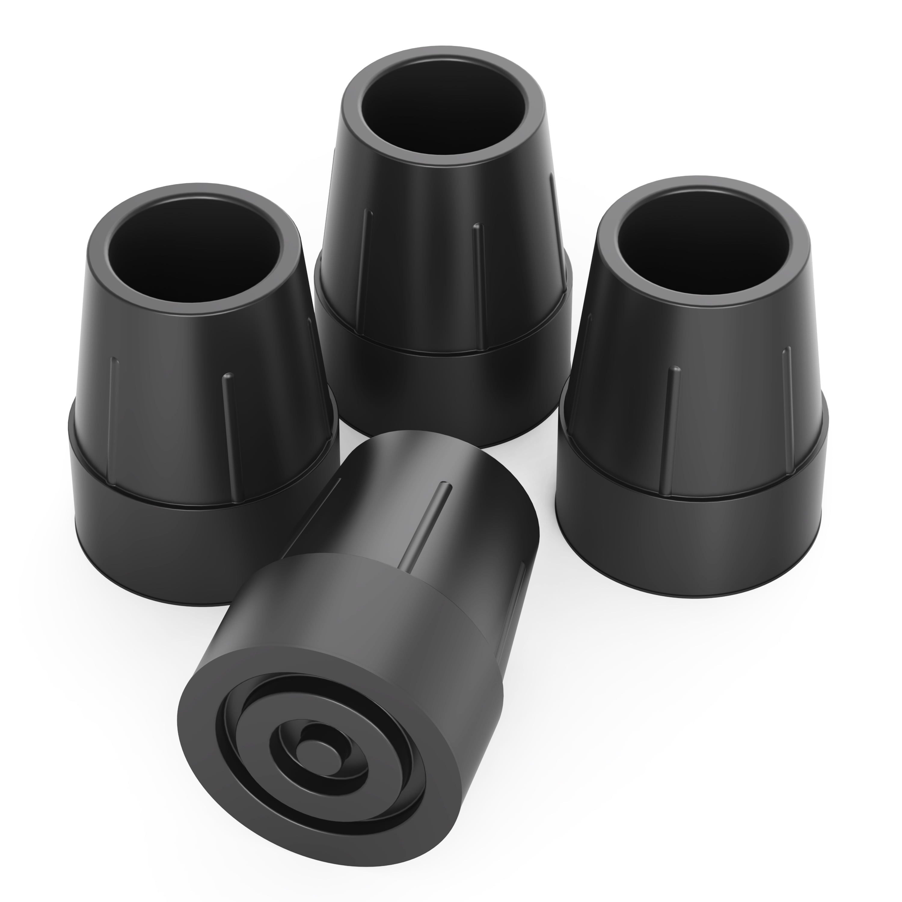 SupreGear Crutch Tips, 1 inch Rubber Replacement Tips for Walking Canes ...